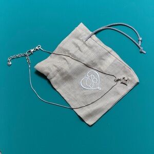 Brighton Silver Initial 'E' Pendant Necklace